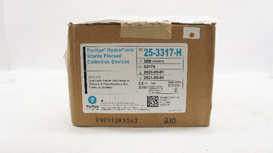Puritan 25-3317-H 77/13 HydraFlock Sterile Flocked Collection Device-Case of 500